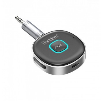 Bluetooth Audio Receiver Earldom ET-BR03, V5.3, літій-іонний акумулятор 250 мАг, час роботи 14 годин, для автомобілів та аудіосистем.