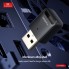 Bluetooth Audio Receiver Earldom ET-M91 для бездротового відтворення музики з телефону, USB сумісність, 10 м робочий діапазон, пластик.
