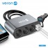 Розгалужувач прикурювача Veron SP3, 2 USB порти, потужність зарядки 3.1A, вхід 12В-24В