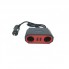 Разветвитель прикуривателя SK-807, 2S, 2.1A, 2 USB