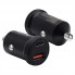 Зарядний пристрій для автомобіля 30W PD QC3.0 Veron - чорний, USB-A + Type-C, вхід DC 12V-24V, підтримка PD3.0 та QC3.0, компактні розміри 40x28x20.6 мм.