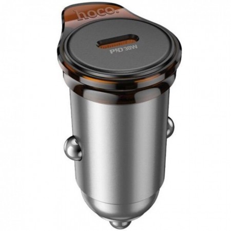 Автомобільний зарядний пристрій Hoco NZ16, 30W, підтримка PD
