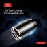 Автомобільна зарядка 2.4A 1USB Earldom ES-CC3 з роз'ємом Type-C для швидкої зарядки пристроїв в автомобілі, вхідна напруга 12-24В, оптимальний зарядний струм 5V/2.4A