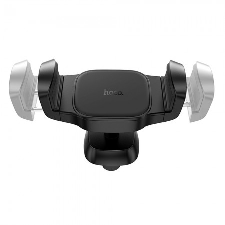 Кріплення для телефону Hoco H14 Pursue Pull Clip (для вентиляції), чорне, для пристроїв 4,5-7 дюймів, ABS+силикон