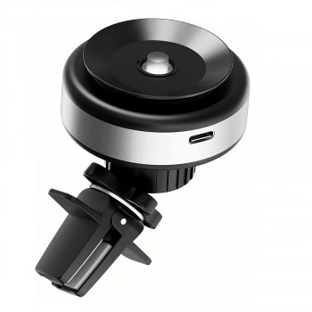 Вакуумний автотримач для повітропроводу CVH-01, універсальний, з кріпленням для смартфонів до 6 дюймів