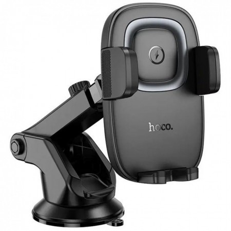 Автотримач Hoco HW32 з бездротовою зарядкою, розсувний на присосці