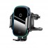 Автодержатель Baseus Light Electric Holder WXHW03-01, с беспроводной зарядкой 15W, для смартфонов 4,7-6,5 дюймов, крепление на присоске или зажиме