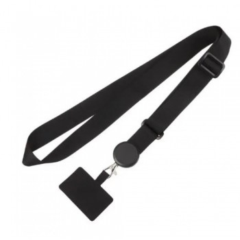 Шнурок на шию Round Clip для фірми чорний
