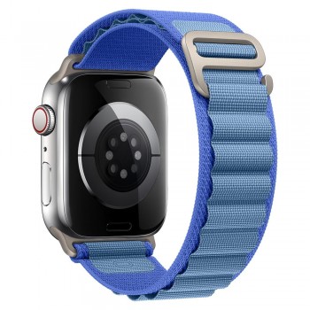 Ремешок для Apple Watch Alpine Loop Design 38/40/41 mm, Ice Blue, водоотталкивающий, с уникальным дизайном