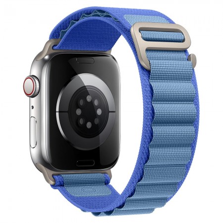 Ремешок для Apple Watch Alpine Loop Design 38/40/41 mm, Ice Blue, водоотталкивающий, с уникальным дизайном