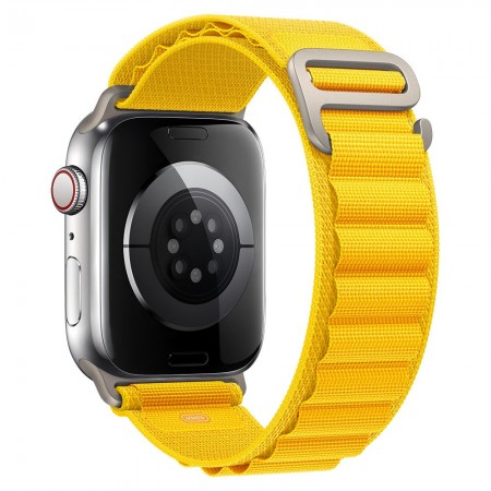 Ремінець Alpine Loop Design Apple Watch Жовтий 38 mm