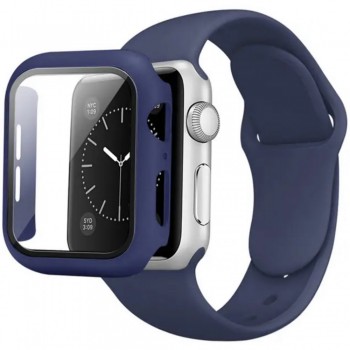 Ремінець Silicon & Glass Apple Watch 41 mm Midnight Blue