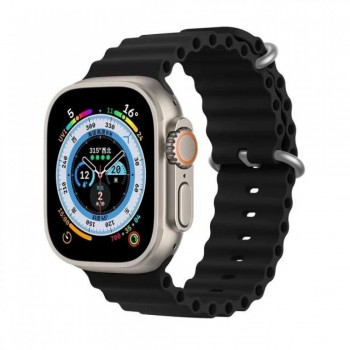 Ремінець для Apple Watch Ocean Band Design 38/40/41 мм, чорний