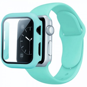 Ремінець Silicon & Glass Apple Watch 38 mm 40 mm Ice Blue