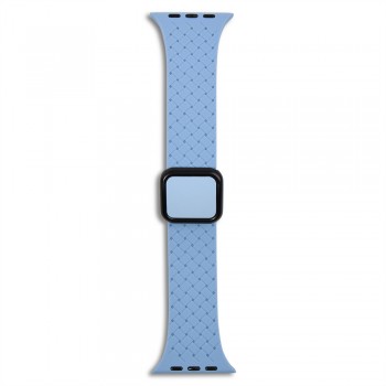 Ремінець Fabric pattern Design Light Blue 42 mm 44 mm 45 mm 49 mm