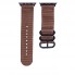 Ремінець Buckle Nylon Apple Watch 42 mm 44 mm 45 mm 49 mm Коричневий