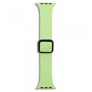 Ремінець Fabric pattern Design Green 42 mm 44 mm 45 mm 49 mm