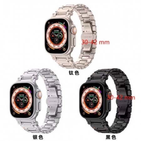 Ремінець для Apple Watch Magik Lock 3 Bead, 42/44/45/49 мм, чорний