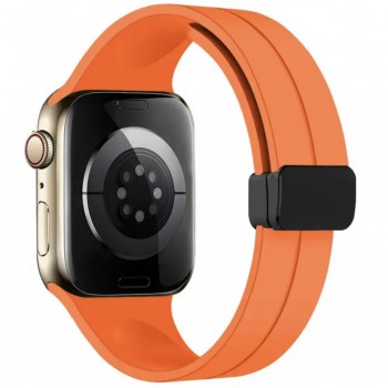 Ремінець Apple Magic Lock для Apple Watch оранжевий 42/44/45/49 мм