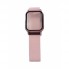 Ремінець Nylon Apple Watch 42 mm 44 mm 45 mm 49 mm Pink із захисним чохлом