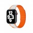 Ремешок для Apple Watch Wiwu Wi-WB010, 42/44/45/49 мм, белый с оранжевым