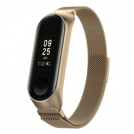 Ремінець Xiaomi Milanese Loop Mi Band 5 Gold