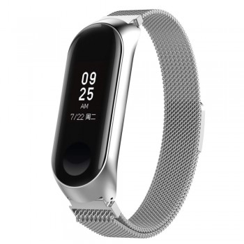 Ремінець Xiaomi Milanese Loop Mi Band 5 Silver