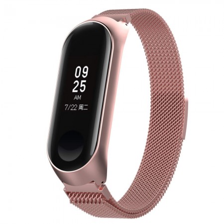 Ремінець Xiaomi Milanese Loop Mi Band 5 Rose Gold