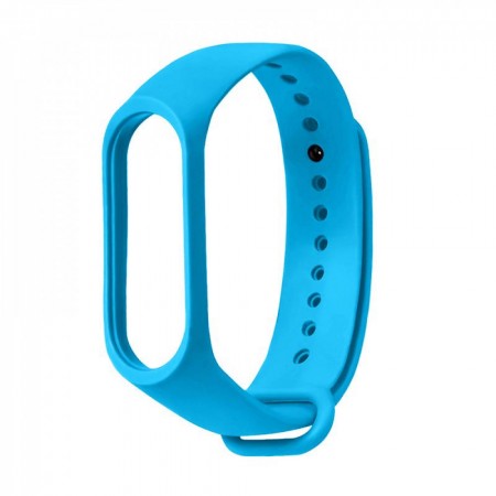Ремешок Silicone Sport Band Xiaomi Mi Band 5 6 7 Голубой