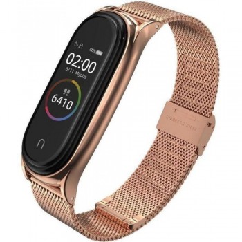 Ремінець Xiaomi Milanese Loop Mi Band 7 Rose Gold