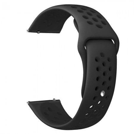 Спортивний ремінець Nike Universal 20 мм для AmazFit BIP/GTS/GTR/Huawei GT2/Samsung Gear S4/Galaxy Active 2/Watch, чорний