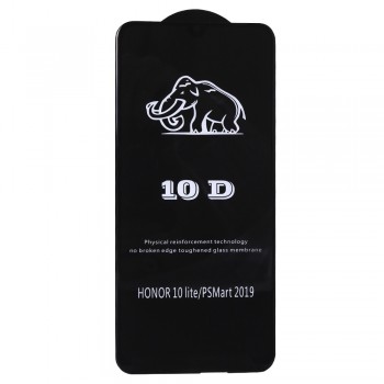 Захисне скло Veron 10D для Huawei P Smart 2019/Honor 10 Lite, чорне