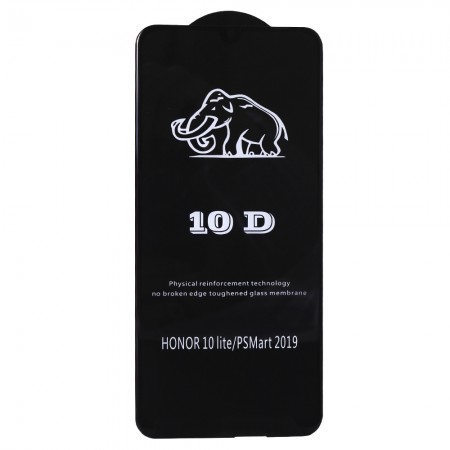 Защитное стекло Veron 10D для Huawei P Smart 2019/Honor 10 Lite, черное