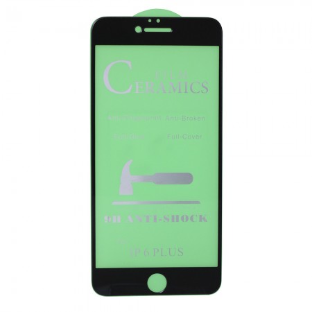 Защитное стекло Ceramic Glass для iPhone 6 Plus, высокая прочность, без отпечатков пальцев, тонкое