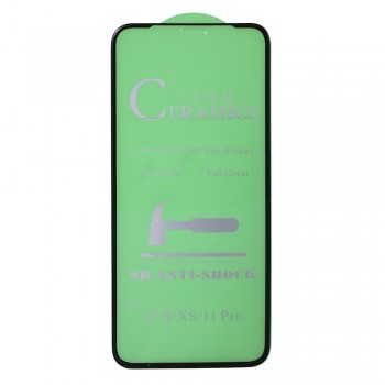 Захисне скло Ceramic Glass для iPhone XS Max / 11 Pro Max, антивідблискове, висока міцність
