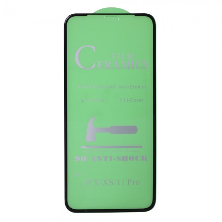 Захисне скло Ceramic Glass для iPhone XS Max / 11 Pro Max, антивідблискове, висока міцність