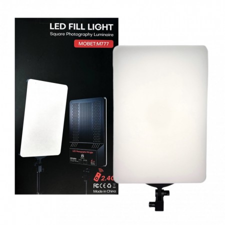 Лампа відеосвітло Veron LED M777 28x40 см, 160 світлодіодів, 3000K-6500K, заповнююче світло