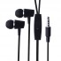 Навушники з мікрофоном Hoco M34 Honor Music, 3.5 мм, чорні, імпеданс 16 Ом, чутливість 92 дБ, довжина шнура 1.2 м