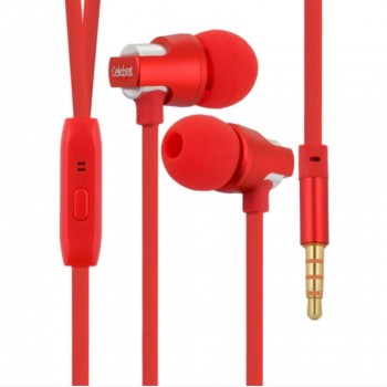 Навушники Celebrat C8, вакуумні, з мікрофоном 3.5mm, 20-20000 Гц, 90 дБ