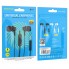 Навушники з мікрофоном Borofone BM74 Singer, 3.5mm, 10мм динаміки, довжина кабелю 1.2м, чорні