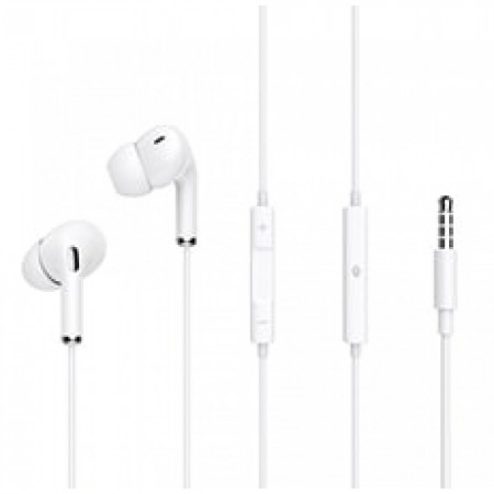 Вакуумные наушники с микрофоном Celebrat G15, белые, 3.5mm, 20-20000 Гц, 92 дБ