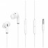 Вакуумные наушники с микрофоном Celebrat G15, белые, 3.5mm, 20-20000 Гц, 92 дБ