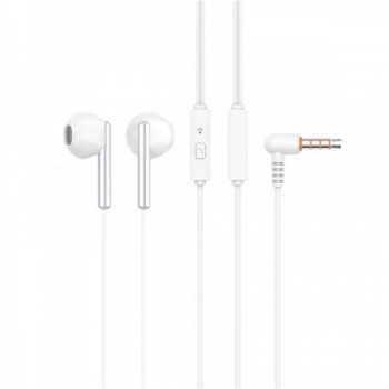 Навушники-вкладиші Celebrat G6 з мікрофоном, 3.5 мм Jack, закриті, 1.2 м, білі