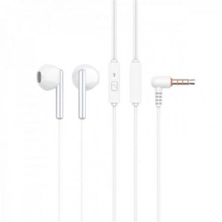 Навушники-вкладиші Celebrat G6 з мікрофоном, 3.5 мм Jack, закриті, 1.2 м, білі