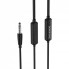 Навушники з мікрофоном Borofone BM39 Refined, 3.5mm, акустичний звук, кабель TPE 1.2м, чорні