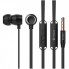 Навушники Celebrat G10 з мікрофоном 3.5mm, вакуумні, чорні, звуковий діапазон 20-20000 Гц, чутливість 92 дБ, опір 16 Ом