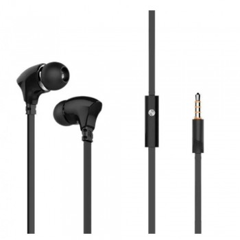 Навушники з мікрофоном Celebrat G3, провідні, 3.5mm, закриті, чорні