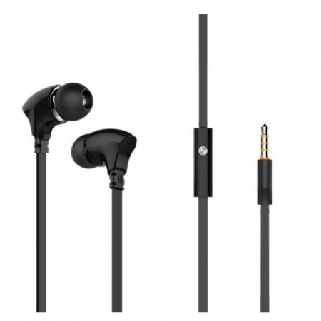 Навушники з мікрофоном Celebrat G3, провідні, 3.5mm, закриті, чорні