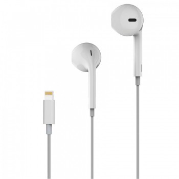 Навушники Veron V15L з мікрофоном, Lightning, висока гучність низьких частот, ергономічна посадка