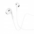 Наушники Borofone BM30 Max Acoustic, з мікрофоном, 3.5 мм, довжина 1.2 м, білі